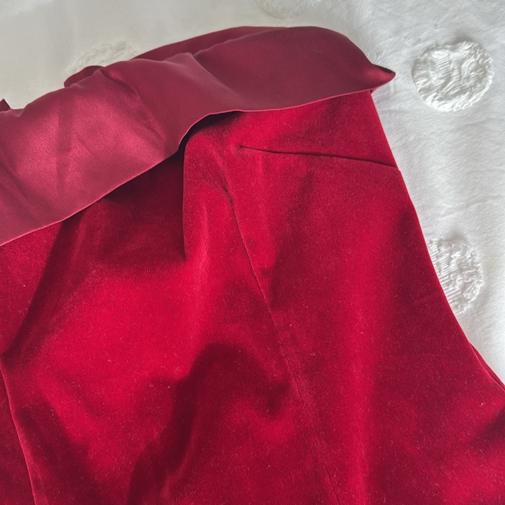 Velvet Mini Dress - Picture 2 of 3